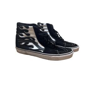 Vans Sk8 High Flame Shoe *never worn*
